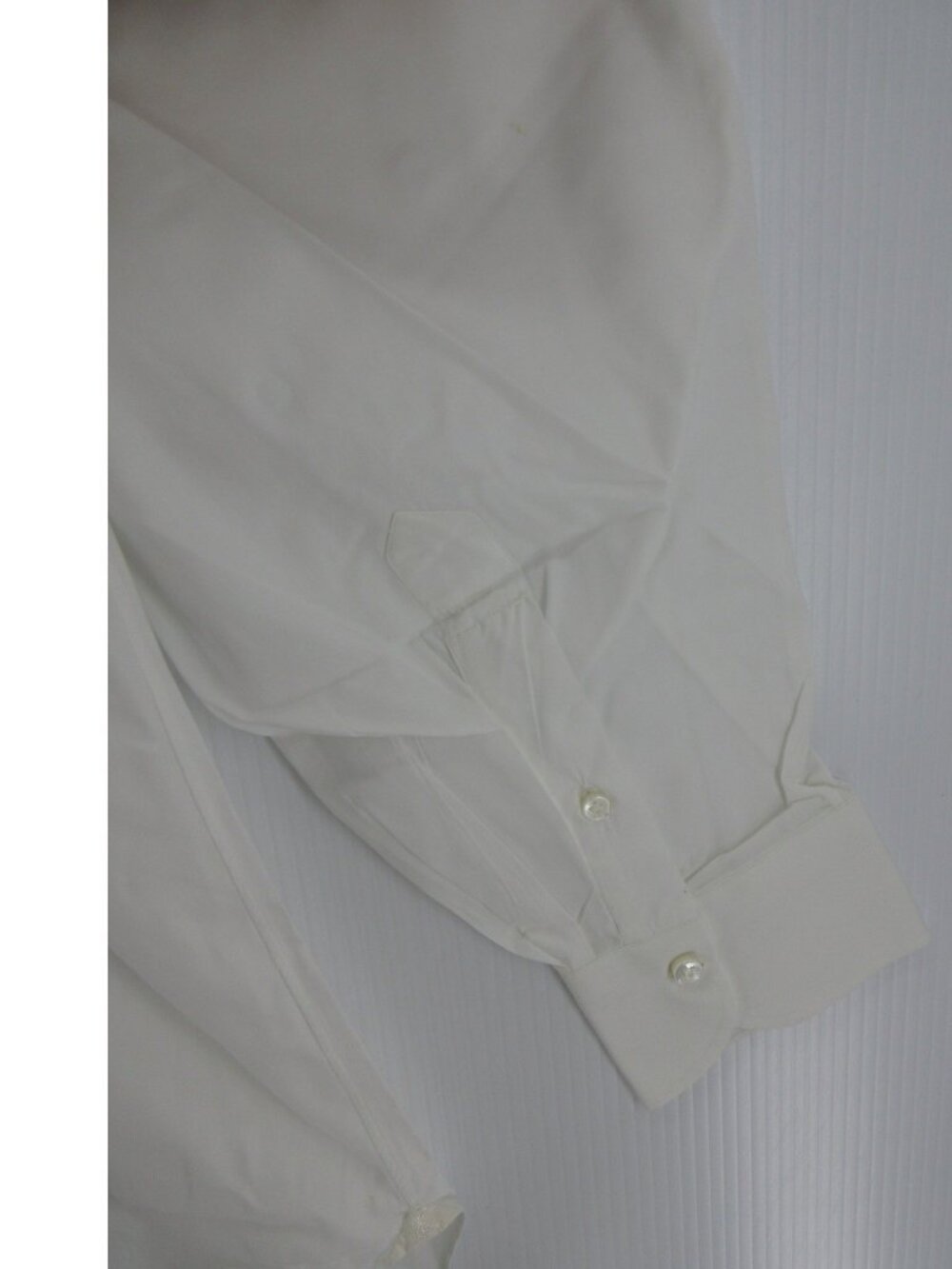 Luigi Borrelli Shirt 17.5 Button Up Dress Shirt Quiet Luxury Italy - Picture 3 of 12
